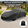 Porsche 911 (2013-2023) with Zipper Waterproof 233D-PU Car Cover