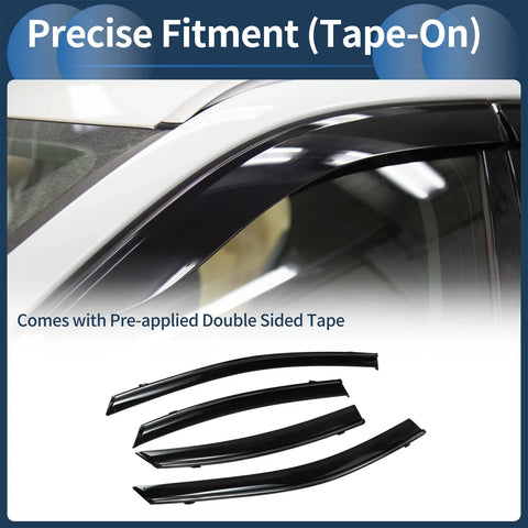 Kia Forte Sedan Window Deflectors 1 Set (2019)