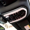 Porsche Macan Real Carbon Fiber Roof Reading Lamp Cover Trim Fit