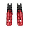 Daytona 675, Street Twin 900 Red Front Footrests (2006-2024)
