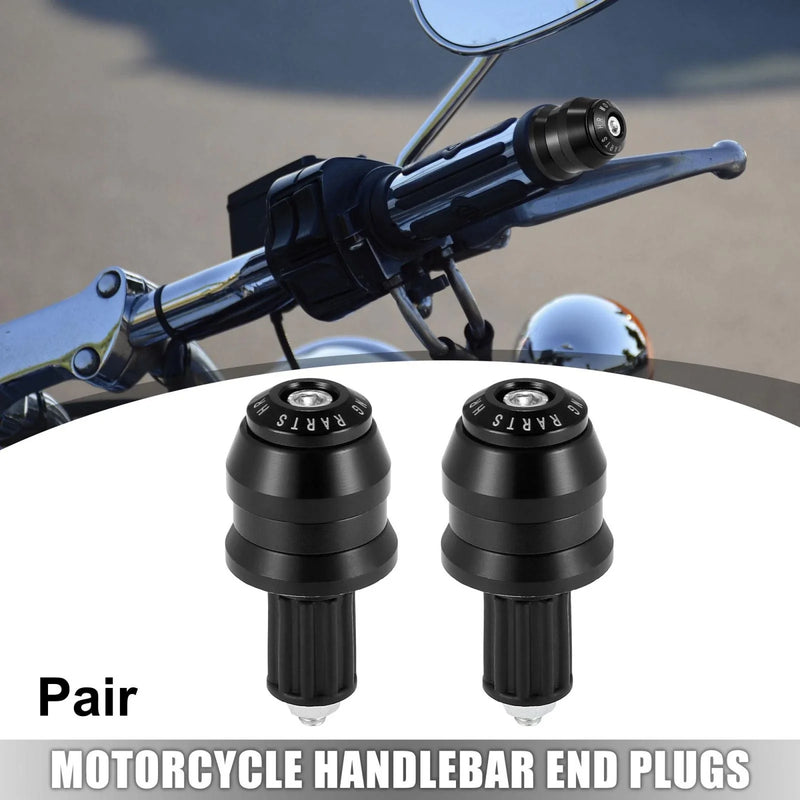 Motorcycle Dirt Bike Scooter Handlebar End Plugs 7/8" 22mm 1 x Pair