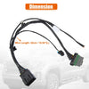 Chevrolet Colorado A/C Heater Blower Motor Wiring Harness