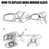 Land Rover Freelander 2 LR2 LR3 RR Sport Left Hand Mirror Glass (2006-2014)