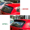VW Polo 6R / 6C GTI Gloss Black Rear Boot Spoiler Lip (2009-2017)