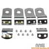 Motorcycle 1 1 / 8" Crash Bar Chrome Engine Guard Clamps