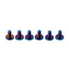 Bike Motorcycle 6 x M6x15mm Alloy Torx Head Screws