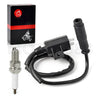 Kawasaki Prairie 400 Ignition Coil Spark Plug With CAP (1997–2002)