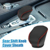 Infiniti QX50 Black Red Stitches Gear Shift Knob Cover Sheath