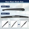 Toyota C-HR, IZOA Rear Wiper Blade Arm Set (2018-2020)