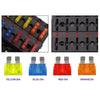 Car 10 Way Circuit ATO ATC Blade LED Fuse Box Block Holder