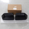 Ford Super Duty F250 F350 F450 Black Mirror Cover Cap Set LH & RH (2017-2022)