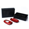 Audi A3 A4 A5 A6 A7 A8 (2013-2023) - Carbon Fiber Red Remote Key Cover Case