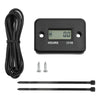 Motorcycle ATV Snowmobile Boat Digital Hour Meter Waterproof LCD Display