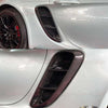 Porsche 718 Cayman 2016-2018 Real Carbon Fiber Side Air Vent Intake Fender