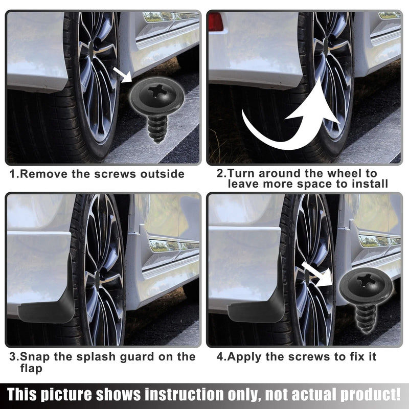 Toyota Corolla Mud Flaps Splash Guards