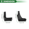 Honda Greiz Mud Flaps Splash Guards (2015-2019)