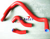 VW Golf Jetta Bora MK4 IV 1.8T Turbo Red Silicone Radiator Hoses (1999-2005)