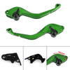 Kawasaki Z750R Z1000 ZX10R ZX6R CNC Short Brake Clutch Lever (2007-2019)