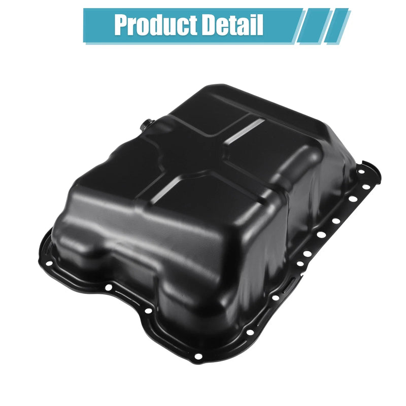 Jeep Compass 2007-2017 - 1 x Replacement No.4884665AF Black Oil Pan