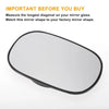 Ford Ka Right Side White Heated Mirror Glass (1996-2008)