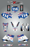 Yamaha YZ 125 250 AUSSIE PRIDE Graphic Kit (2008-2012)