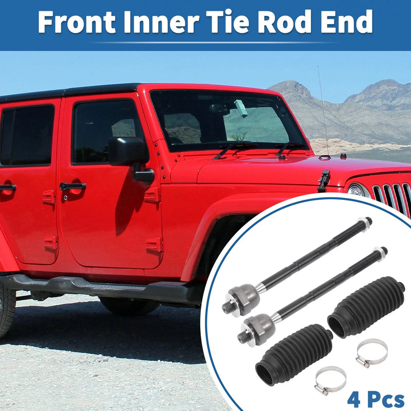 Jeep Grand Cherokee 4pcs Front Inner Tie Rod Ends (2005-2010)
