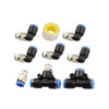 Turbo Wastegate & Solenoid C7 Push Lock Vacuum Fitting Kit