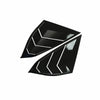 Honda Accord Quarter Window Louver Cover Glossy Black (2018–2021)