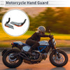 Motorcycles Knuckle Protector Orange ABS Set Universal Hand Guard