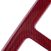 Dodge Challenger Red Carbon Fiber Rear Air Outlet Cover (2008-2014)