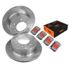 Rear Disc Brake Rotors + Pads Mitsubishi Challenger PB PC Wagon (2009-2015)