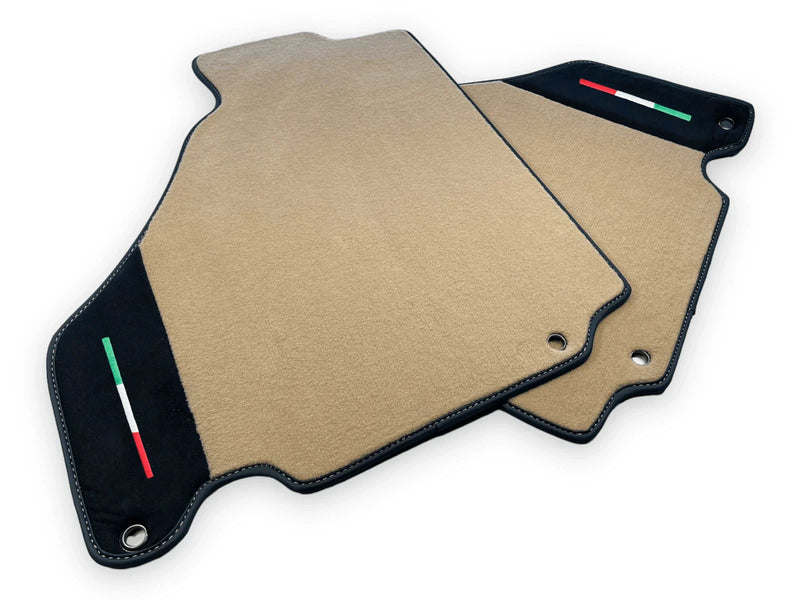 Ferrari 360 Modena Beige Floor Mats (2000-2005)