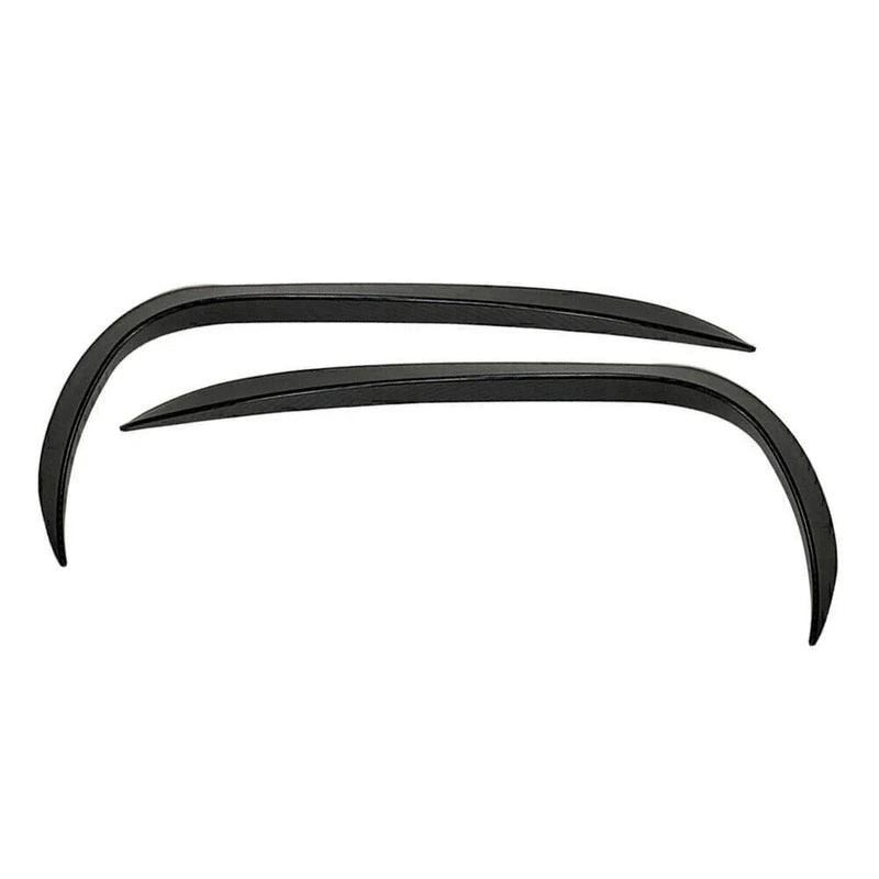 Mercedes Benz GLB X247 Black Front Bumper Lip Splitter Trim (2020-2021)