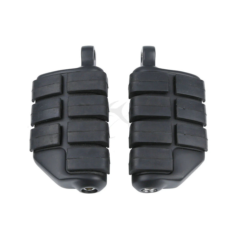 Harley Sportster XL 1200 883 Matte Black Male Mount Footrests Pegs (2004-2023)