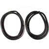 Door Rubber Seal Weatherstrip Front L+R Fits Nissan Sentra Sunny B11 1981-85 D07