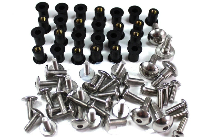 Yamaha TZR 125 R Bolts / Stainless Steel / Fairing & Windscreen (1993–1993)