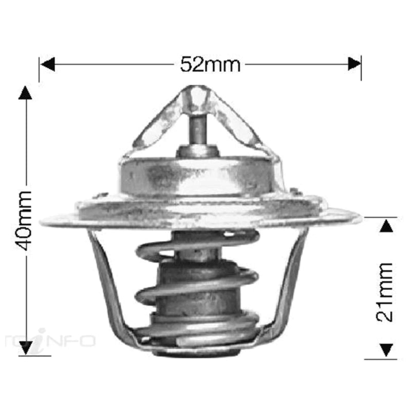 Toyota Dyna RU20R Dayco Thermostat (1977–1984)