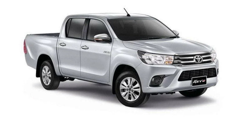 Toyota Hilux 1kd2WD Chrome Eyelid Bumper Cover Trim (2015-2017)