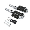 Harley Softail Slim Chrome Rear Passenger Foot Pegs (2012-2017)