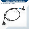 Chevrolet Astro AWD ABS Wheel Speed Sensor (2000-2005)