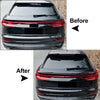 Audi Q8 SQ8 2019-2024 Carbon Fiber Look ABS Rear Trunk Spoiler Wing