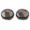 Harley Touring Softail Dyna Smoke Turn Signal Lens Covers