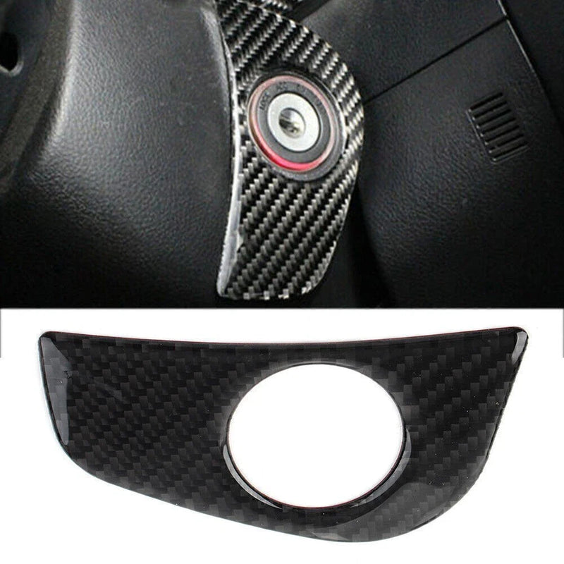 Subaru Forester Carbon Fiber Ignition Switch Start Button Frame Trim (2013-2018)
