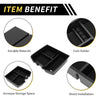 Chevy Silverado 1500 & GMC Sierra Center Console Organizer Tray Black