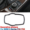 BMW F30 F35 Carbon Fiber Multimedia Switch Cover Trim (2012-2018)