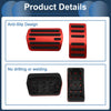 Ford Edge 2 x Automatic Foot Accelerator Pedal Covers (2015-2023)
