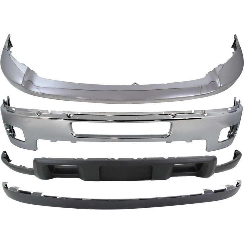 Front Bumper Kit For 2011-2014 Chevy Silverado 2500 HD -