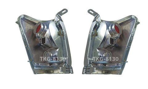 Toyota Hilux MK4 Front Corner Light Lamp Chrome Trim (1998-2001)