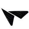 Audi A3 S3 8V RS3 Sedan Black Rear Window Louver Cover (2014-2020)