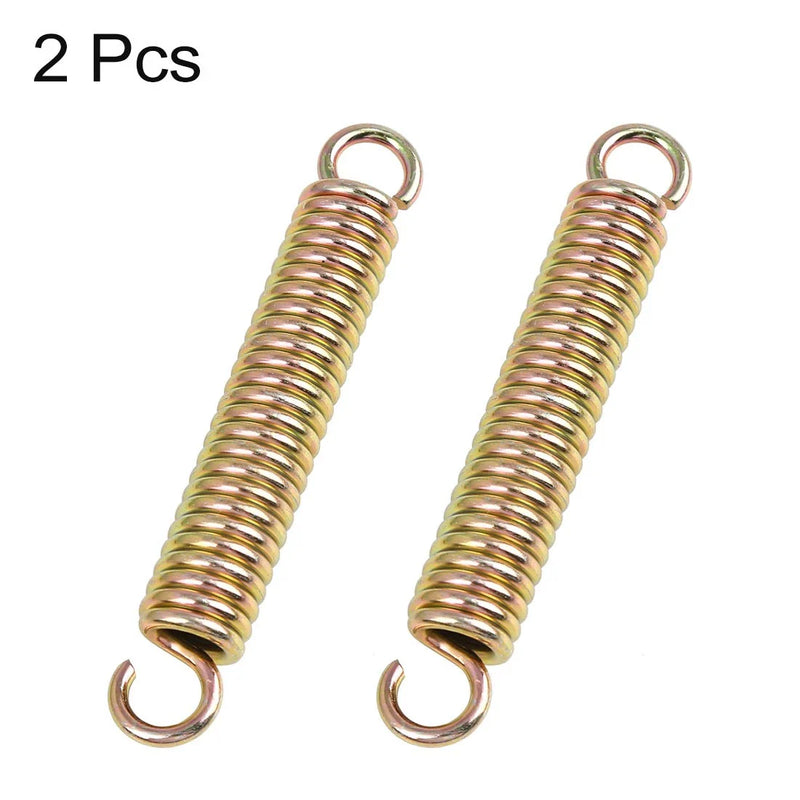 AX100 9cm Length Motorcycle Side Stand Bracket Kickstand Return Spring 2 x